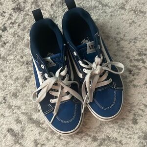 Boy size 2 Vans - Blue